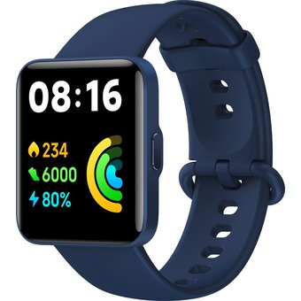  Смарт-часы Xiaomi Redmi Watch 2 Lite GL 1.55" TFT синий (BHR5440GL) 