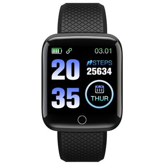  Смарт-часы Digma Smartline H2 1.3" TFT черный (H2B) 