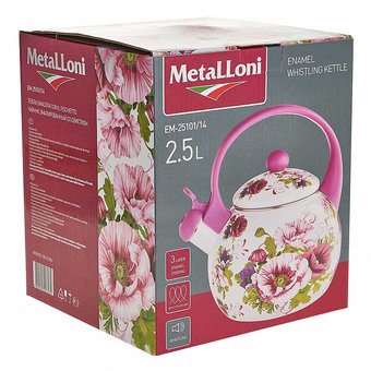  Чайник METALLONI EM-25101/14 2,5 л 