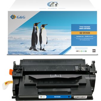 Картридж лазерный G&G GG-CF259X (есть ограничения по прошивке) черный (10000стр.) для HP LJ M304/M404/MFP M428 