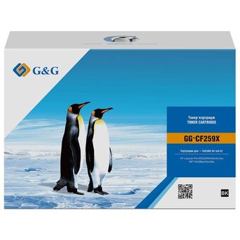  Картридж лазерный G&G GG-CF259X (есть ограничения по прошивке) черный (10000стр.) для HP LJ M304/M404/MFP M428 