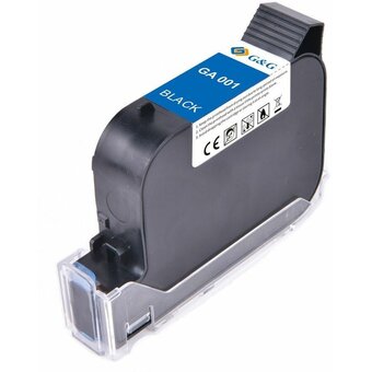  Картридж струйный G&G GA-001BK черный (42мл) для G&G GG-HH1001 