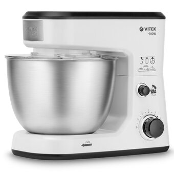  Кухонная машина Vitek VT-1438MC белый/серебро 