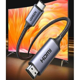  Кабель UGREEN CM565 90451 USB-C to HDMI 8K Cable 1.5m 