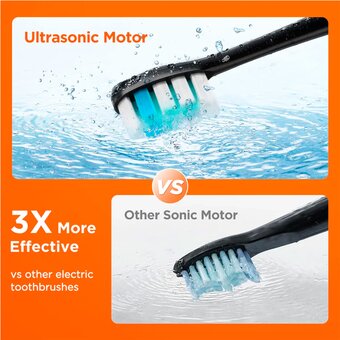  Электрическая зубная щетка Bitvae S2 Toothbrush (S2 Black) черная 