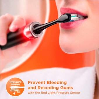  Электрическая зубная щетка Bitvae S2 Toothbrush (S2 Black) черная 