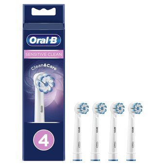  Насадки для зубных щеток BRAUN ORAL B Sensitive EB60-4 4шт 