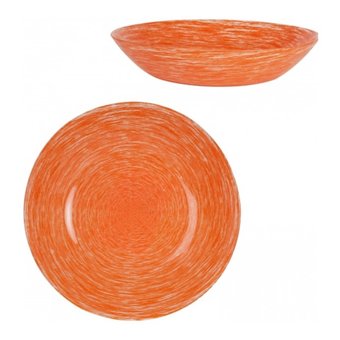  Тарелка глубокая Luminarc Brush Mania Orange Браш Мания Оранж 20см P1384 