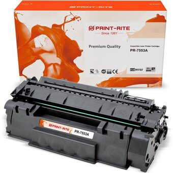  Картридж лазерный Print-Rite TFHA08BPU1J PR-7553A Q7553A черный (3000стр.) для HP P2014/P2015/M2727 