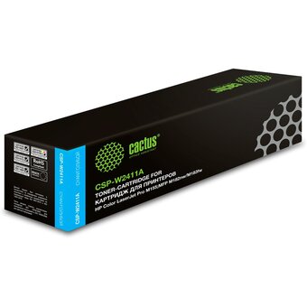  Картридж лазерный Cactus CSP-W2411A 216A голубой (850стр.) для HP Color LaserJet Pro M155;MFP M182nw/M183fw 