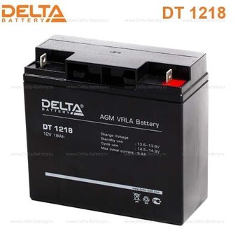  Батарея для ИБП Delta DT 1218 12В 18Ач 