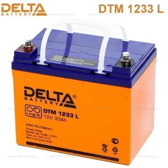  Батарея для ИБП Delta DTM 1233L 12В 33Ач 