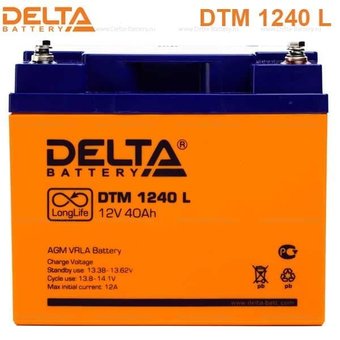  Батарея для ИБП Delta DTM 1240 L 12В 40Ач 