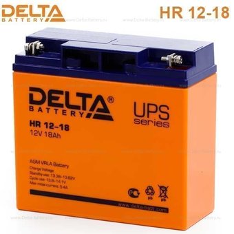  Батарея для ИБП Delta HR 12-18 12В 18Ач 