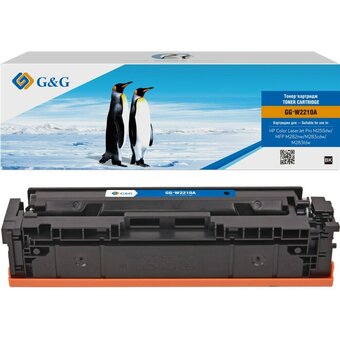  Картридж лазерный G&G GG-W2210A (есть ограничения по прошивке) черный (1350стр.) для HP M255/MFP M282/M283 