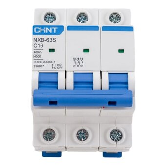  Автоматический выключатель CHINT NXB-63S (296827) 