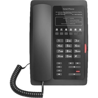  Телефон IP Fanvil H3W черный 