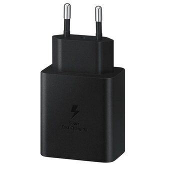  Сетевое зарядное устройство Samsung Adapter EP-T4510XBEGEU 45W Type C с кабелем Black 