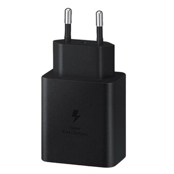  Сетевое зарядное устройство Samsung Adapter EP-T4510XBEGEU 45W Type C с кабелем Black 