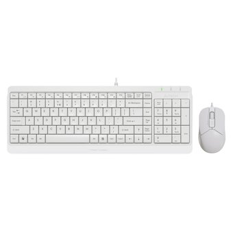  Клавиатура + мышь A4Tech Fstyler F1512 белый 