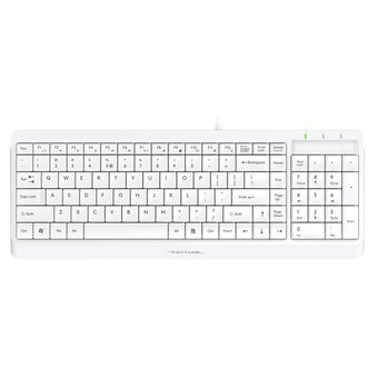  Клавиатура + мышь A4Tech Fstyler F1512 белый 