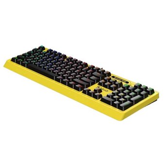  Клавиатура A4Tech Bloody B810RC Punk механическая желтый/черный 