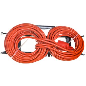  Сварочный удлинитель GLANZEN ER-20-010 силовой 20м на рамке штепс. гнездо ПВС 2*2,5 20м 