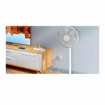  Сетевой фильтр UGREEN CD286 (25357) 30W 3 AC Power Strip with Master Switch (2A1C) EU White 