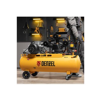  Компрессор DENZEL 58118 воздушный рем. привод BCW3000-T/100, 3,0кВт 