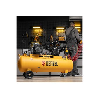  Компрессор DENZEL 58118 воздушный рем. привод BCW3000-T/100, 3,0кВт 