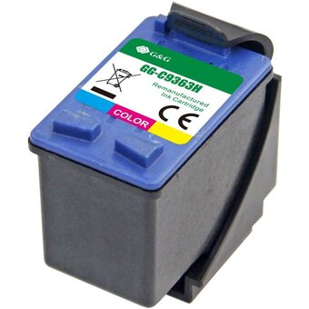  Картридж струйный G&G GG-C9363H многоцветный (18мл) для HP DJ 460series/5740/5743/5793/5940/5943/6540/6543/6620/6623 