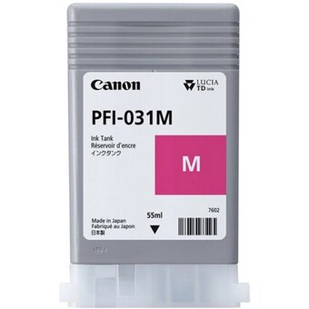  Картридж струйный Canon PFI-031M 6265C001AA пурпурный (55мл) для Canon imagePROGRAF TM-240, TM-340. 