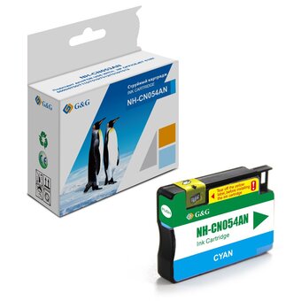  Картридж струйный G&G GG-CN054AN 933XL голубой (14мл) для HP Officejet 6100/6600/6700/7110/7510 