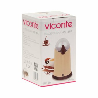  Кофемолка Viconte VC-3114 бежевая 