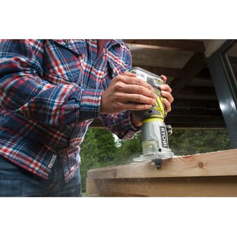  Фрезер кромочный Ryobi One+ R18TR-0 (5133002917) без АКБ и ЗУ 