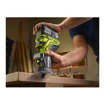  Фрезер кромочный Ryobi One+ R18TR-0 (5133002917) без АКБ и ЗУ 