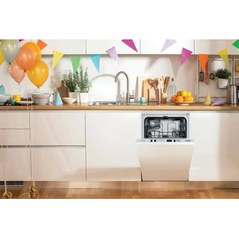  Встраиваемая посудомоечная машина Gorenje GV522E10S белый/серый 