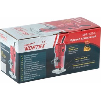  Фрезер кромочный WORTEX LX MM 6016 E (0329063) 