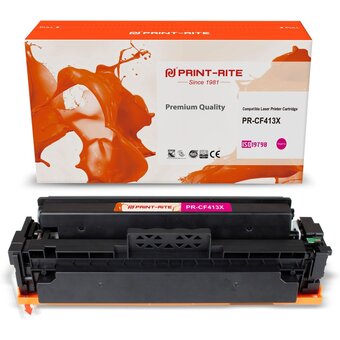  Картридж лазерный Print-Rite TFHAXJMPU1J PR-CF413X CF413X пурпурный (5000стр.) для HP LJ M452DW/DN/NW M477FDW/M477FDN/M477FNW 