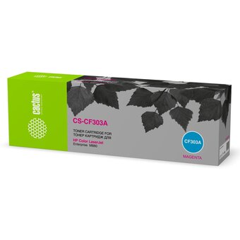  Картридж лазерный Cactus CS-CF303A CF303A пурпурный (32000стр.) для HP CLJ Ent M880/M880z/M880z+ 