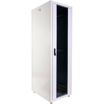  Шкаф коммутационный ЦМО ШТК-Э-42.6.8-13АА напольный 42U 600x800мм пер.дв.стекл металл серый 