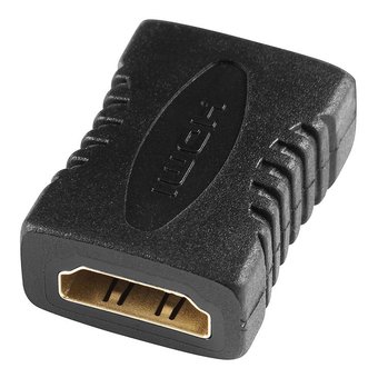  Адаптер аудио-видео Buro HDMI (f)/HDMI (f) Позолоченные контакты черный (BHP-ADP-HDMI-2.0) 