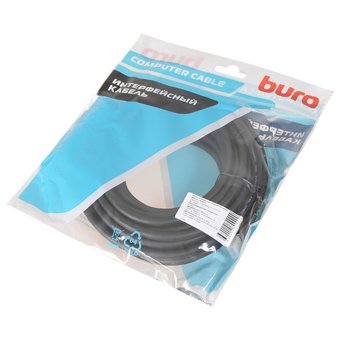  Кабель аудио-видео Buro DisplayPort (m)/DisplayPort (m) 10м. черный (BHP-DPP-1.4-10) 
