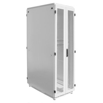  Шкаф коммутационный ЦМО ШТК-М-42.8.10-48АА напольный 42U 800x1000мм пер.дв.перфор. серый 