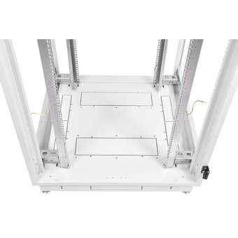  Шкаф коммутационный ЦМО ШТК-М-42.8.10-48АА напольный 42U 800x1000мм пер.дв.перфор. серый 