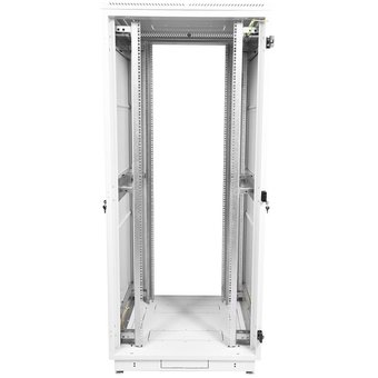  Шкаф коммутационный ЦМО ШТК-М-42.8.10-4ААА напольный 42U 800x1000мм пер.дв.перфор. серый 