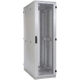  Шкаф серверный ЦМО ШТК-С-45.8.12-48АА напольный 45U 800x1200мм пер.дв.перфор. серый 