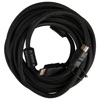  Кабель аудио-видео Buro HDMI (m)/HDMI (m) 5м. феррит.кольца Позолоченные контакты черный (BHP-HDMI-2.1-5G) 