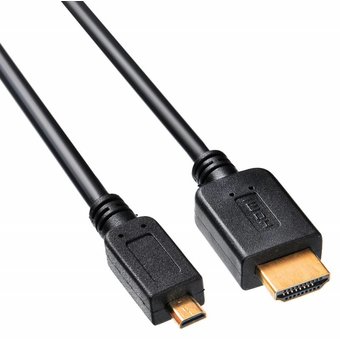  Кабель аудио-видео Buro HDMI 1.4 HDMI (m)/Micro HDMI (m) 3м. черный (MICROHDMI-3M) 