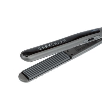  Щипцы-гофре для волос Dewal Beauty HI2060W Dark Charm серые 